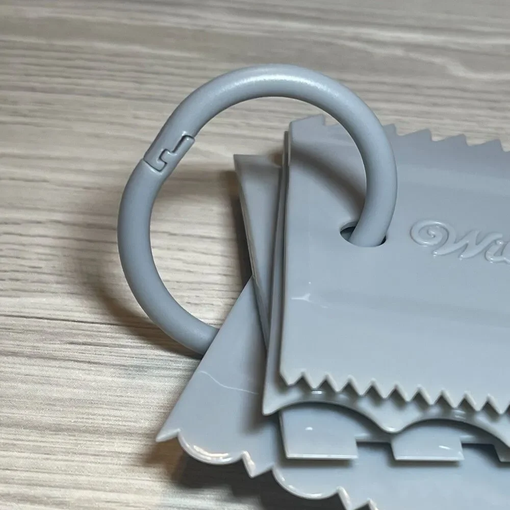 Wilton Small Icing Comb Set - 4 Pieces and Storage Ring
